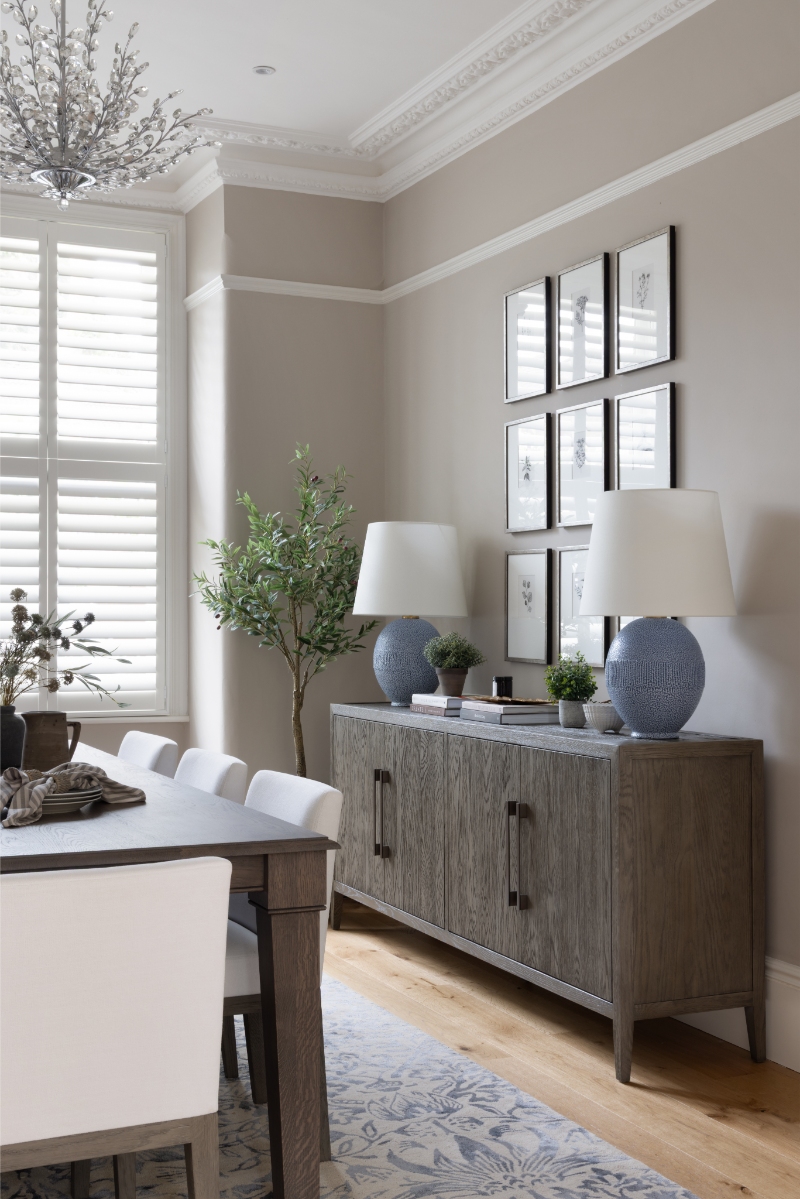 south london family home project dining area