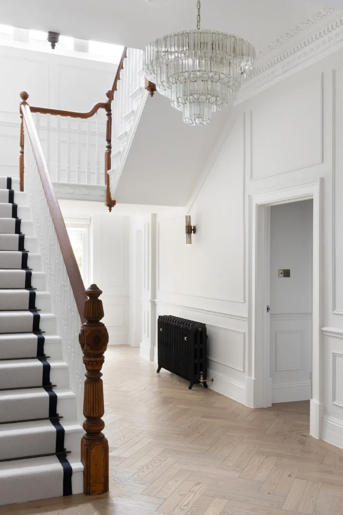 Hallway after