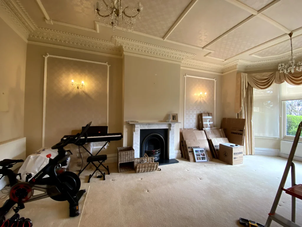 Drawing room before
