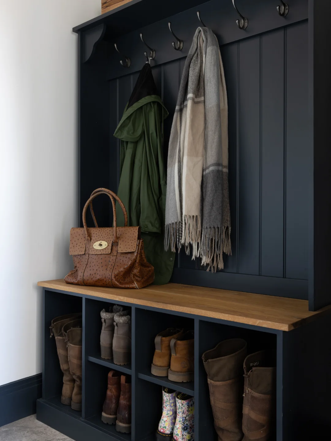 Family boot room design